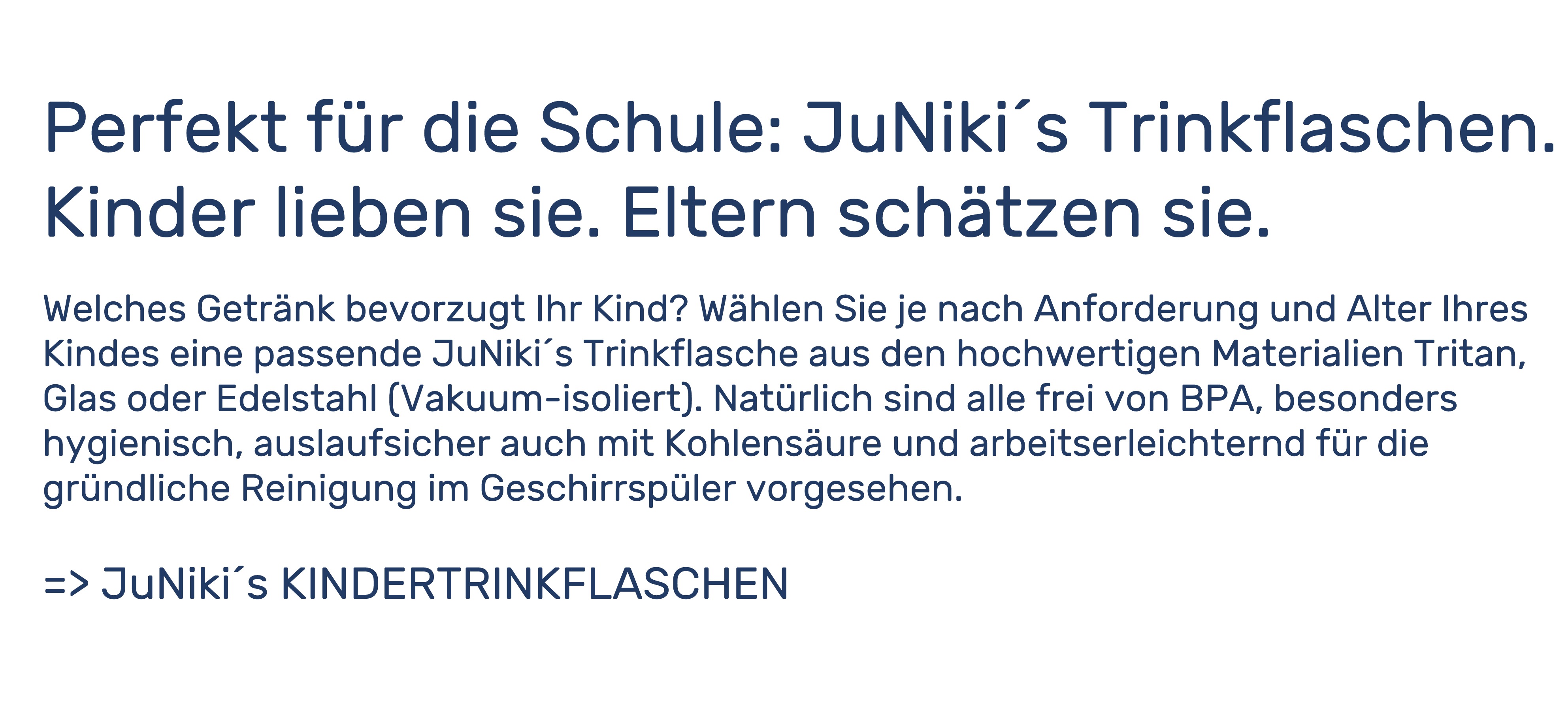 Kindertrinkflasche