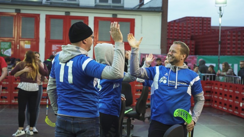Bürostuhlhockey Cup der Marke Sternburg