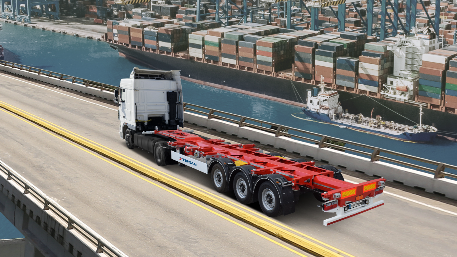 Container-Chassis