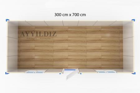 K01 Container (7,0 × 3,0 m)