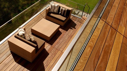 Cumaru-Terrassendielen 90 mm