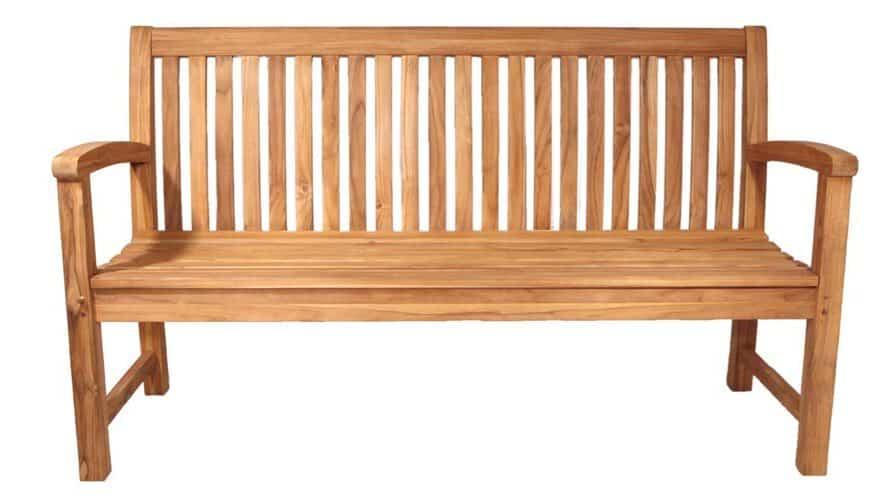 Gartenbank N°2 aus FSC-Teakholz
