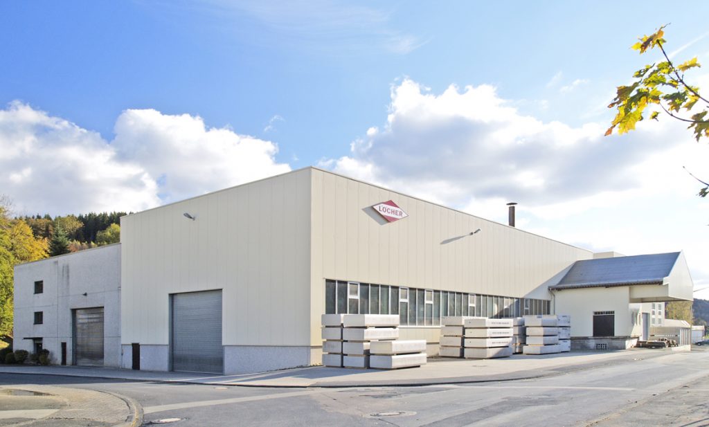 Hauptgebäude der Glüherei Löcher