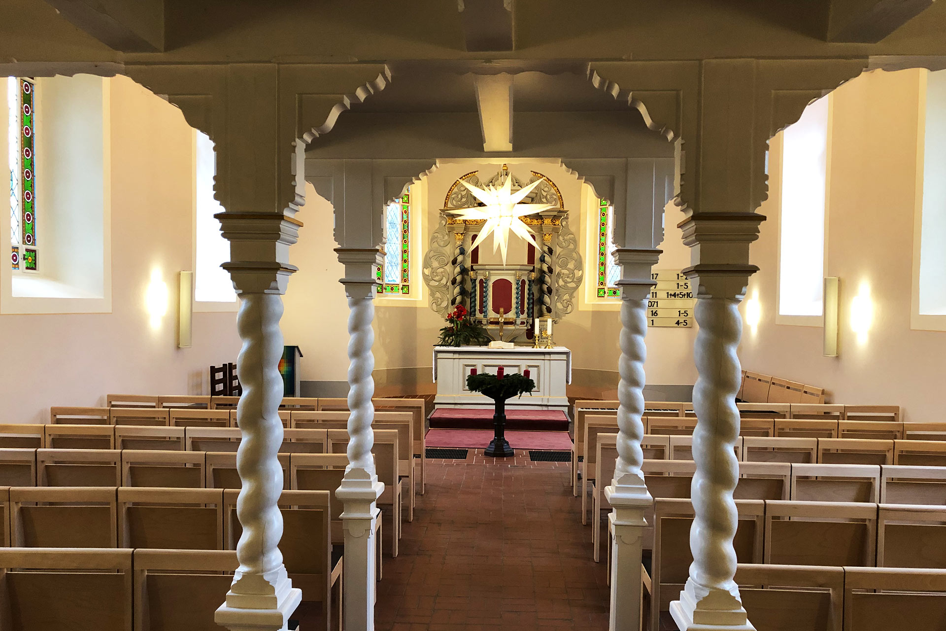 Kirchensteuerung per LCN