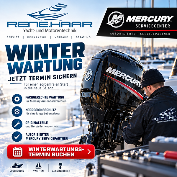 Winterwartung von Bootsmotoren