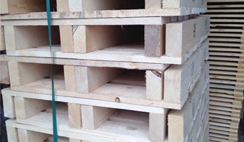 Palettenproduktion