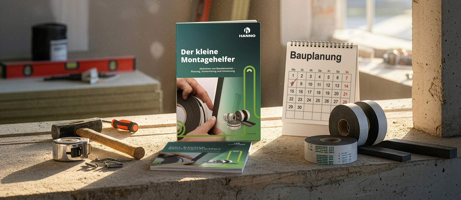 Montagehelfer Abdichtung