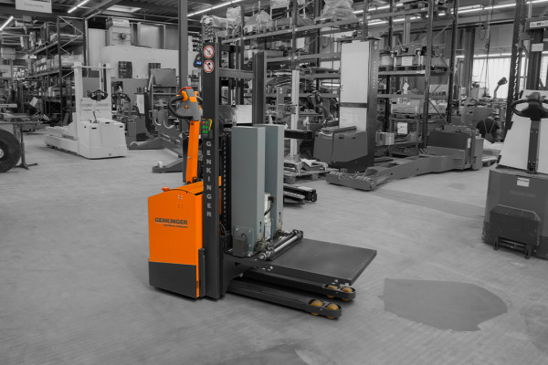 Hochhubwagen für die Metallverarbeitung