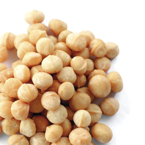 Geröstete Bio-Macadamia-Nüsse