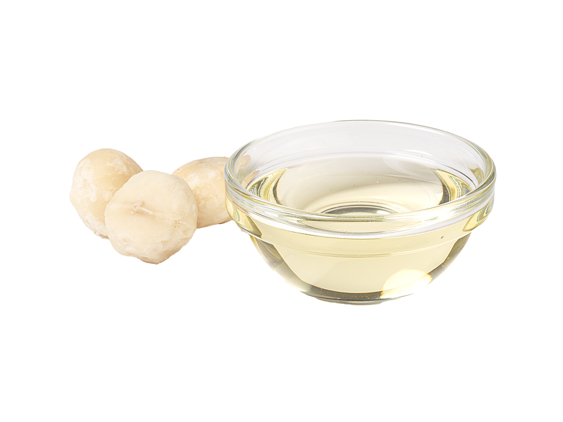 Bio-Macadamia-Öl (nativ, roh, raffiniert)