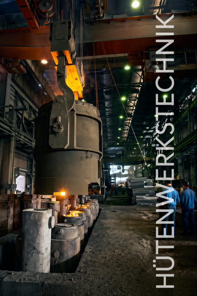 Krananlage in der Hüttenwerkstechnik