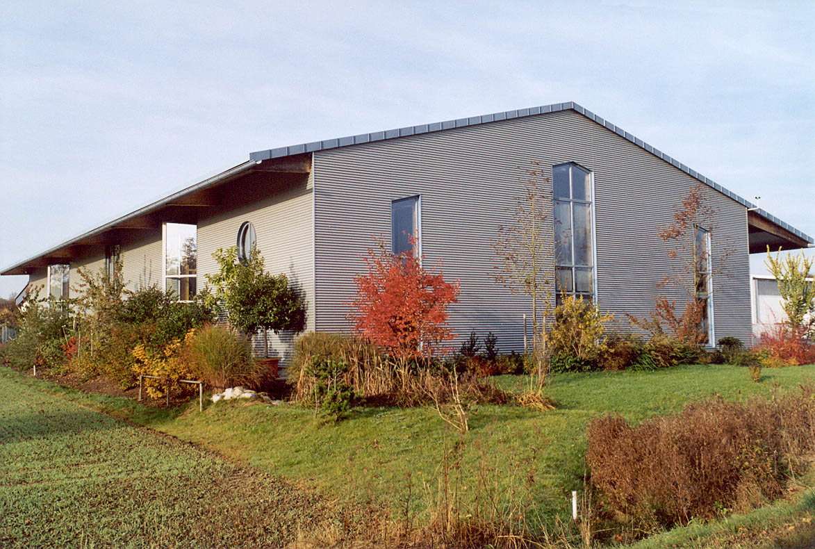 Warehouse with oriel window