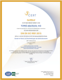 ISO-9001:2015-Zertifizierung