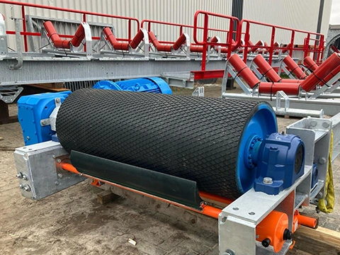 Förderband-Zubehör (Reiniger, Tragrollen, Trommeln)