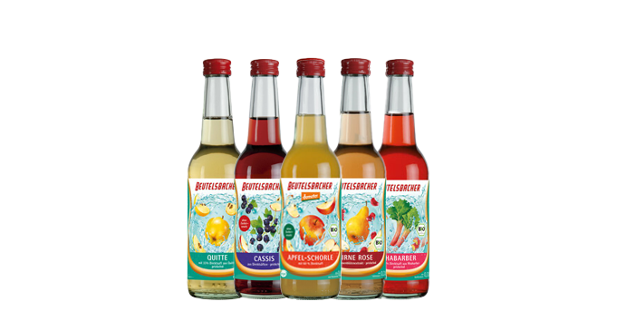 Fruchtsaft-Schorlen