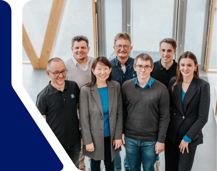 Team und Unternehmensmotto (About us)