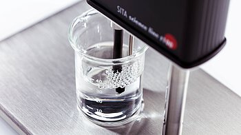 Flüssigkeitskontrolle mit SITA science line t100