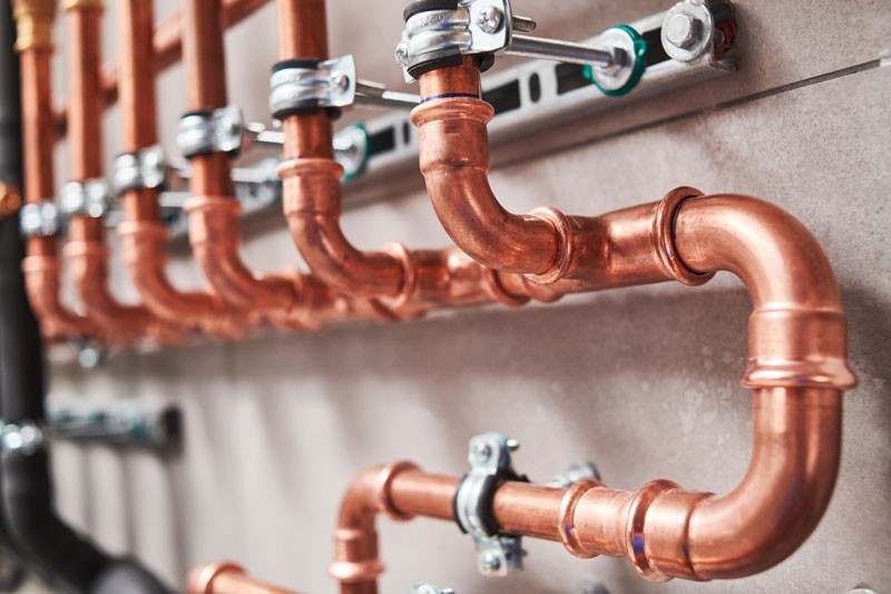 Heizungsinstallation Kupfer