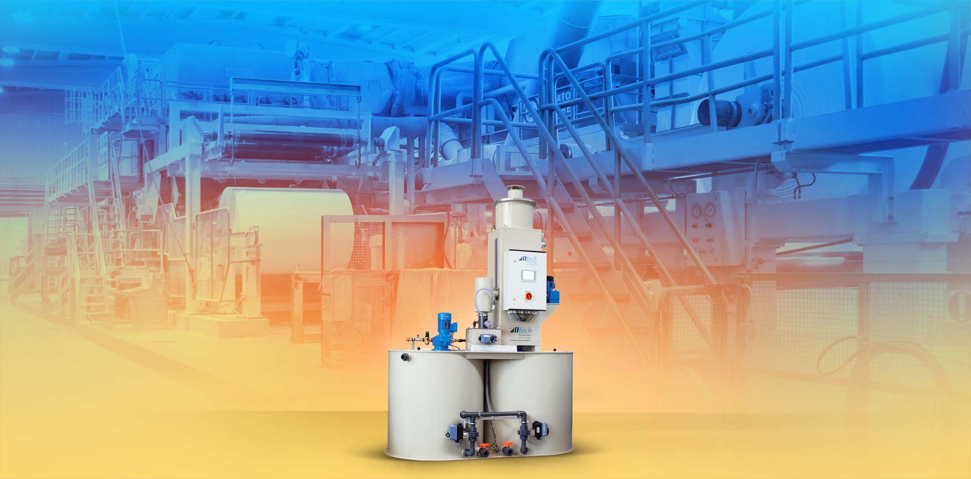 Dosiertechnik für die Papierindustrie