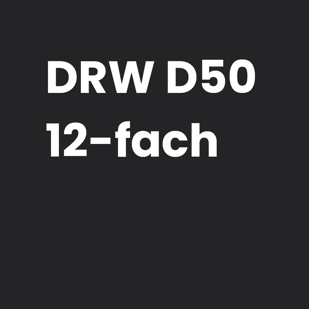 Drehrohrweiche D50, 12-fach
