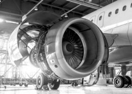 Anwendung Flugzeug- und Triebwerksbau