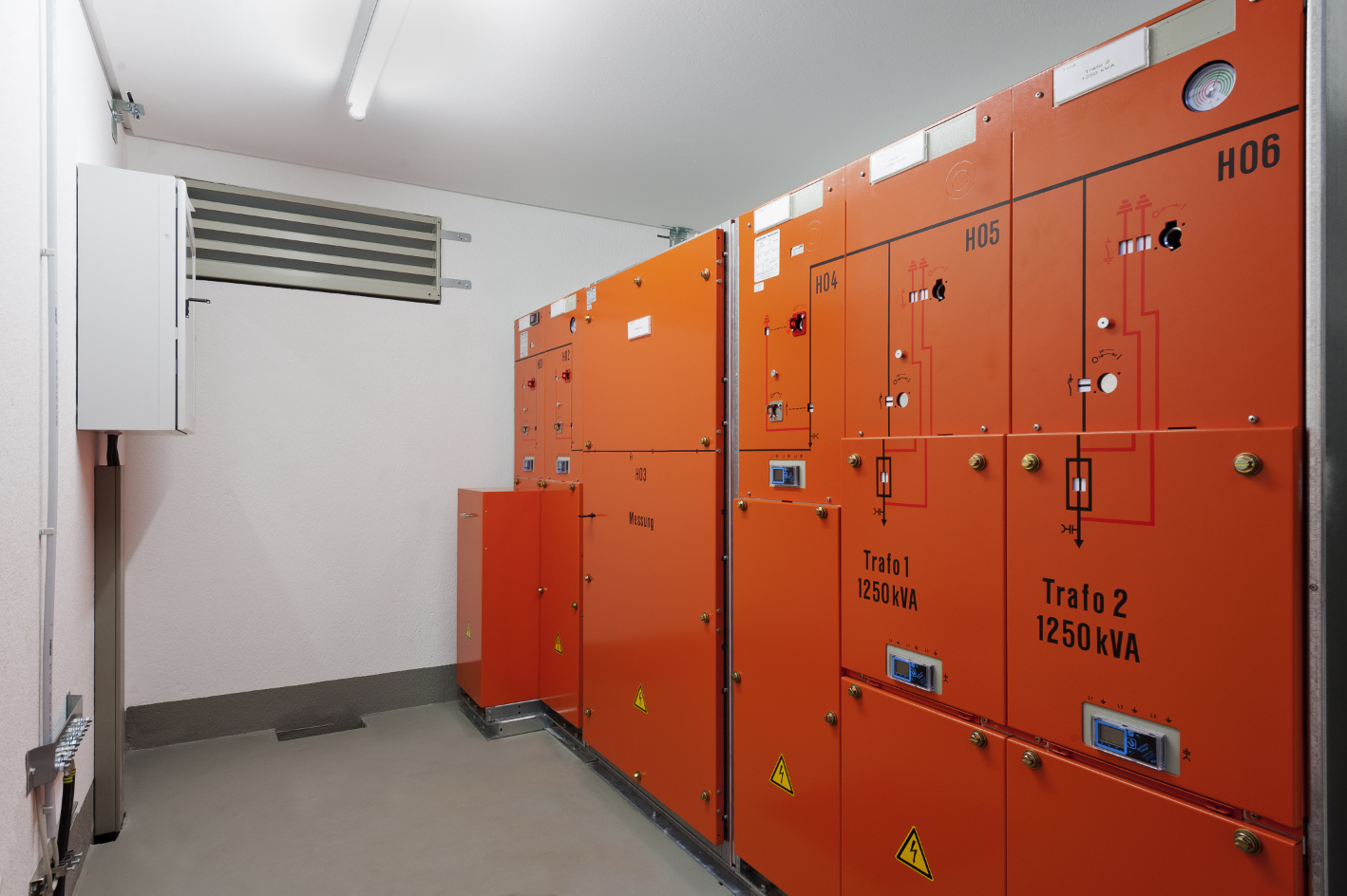 36-kV-Mittelspannungsanlage in SF6-Technologie