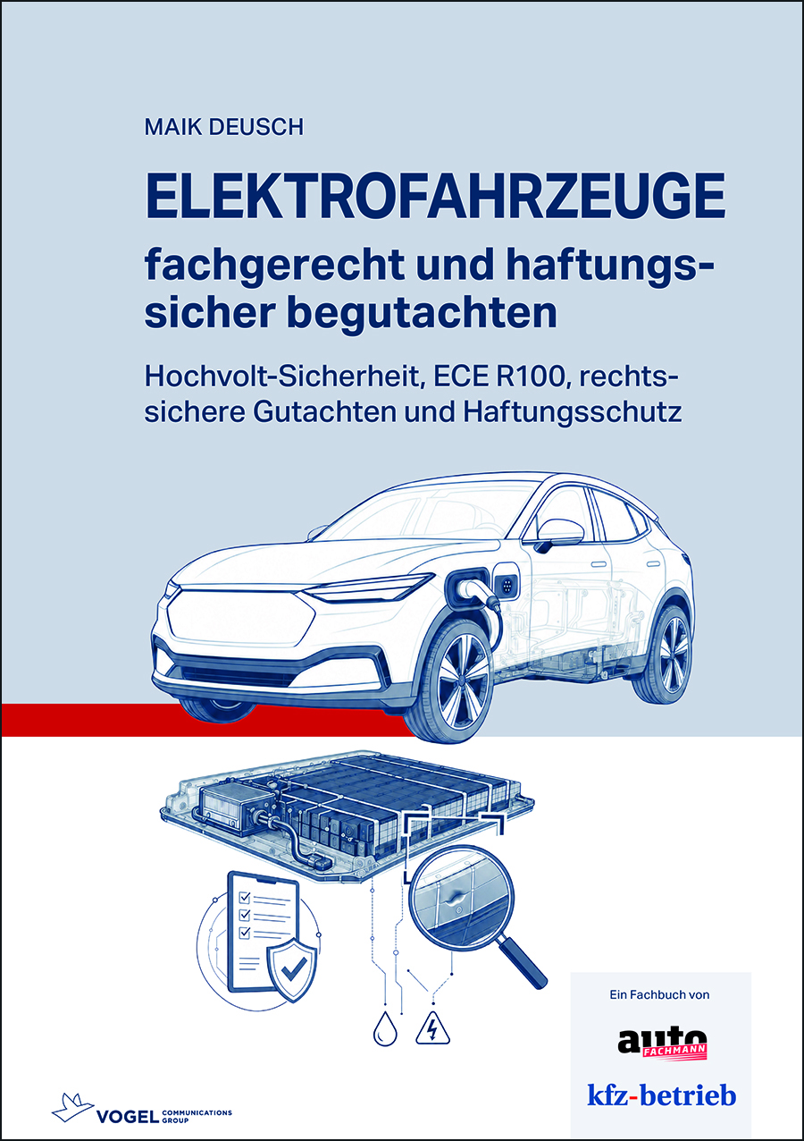 Fachbuch Elektrofahrzeuge begutachten