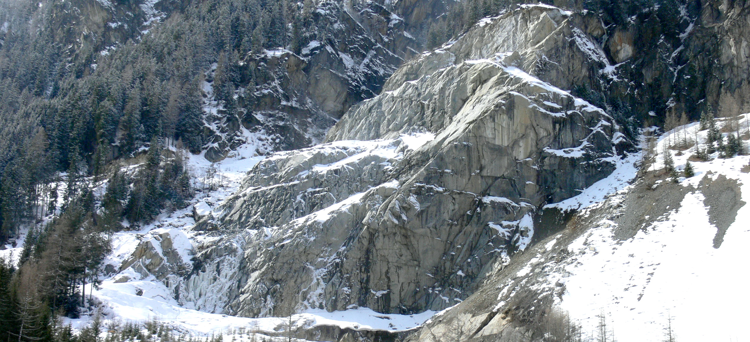 Felswand Fissladwald, Tirol