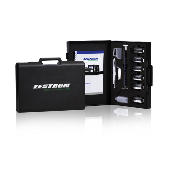 ZESTRON Bath Analyzer 20 – Testkoffer für pH-neutrale Reinigungsmedien
