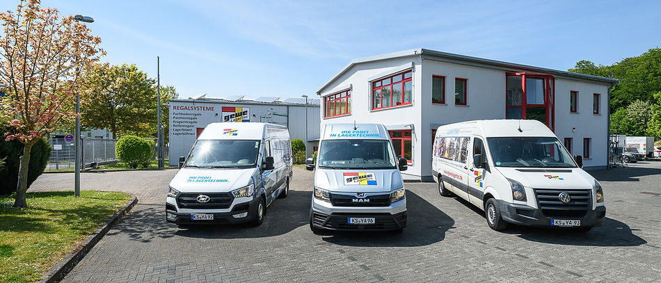 Fahrzeugflotte von gewe LagerTec in Breuna
