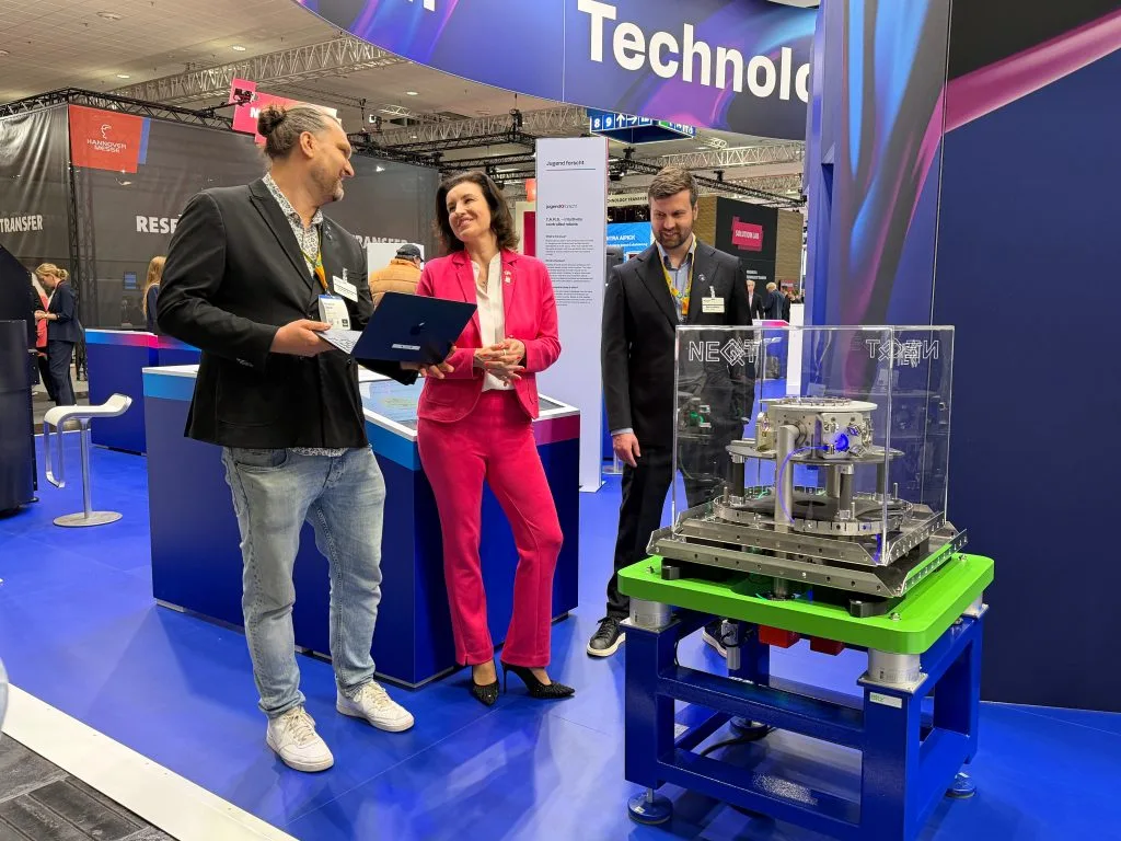 neQxt at the Hannover Messe