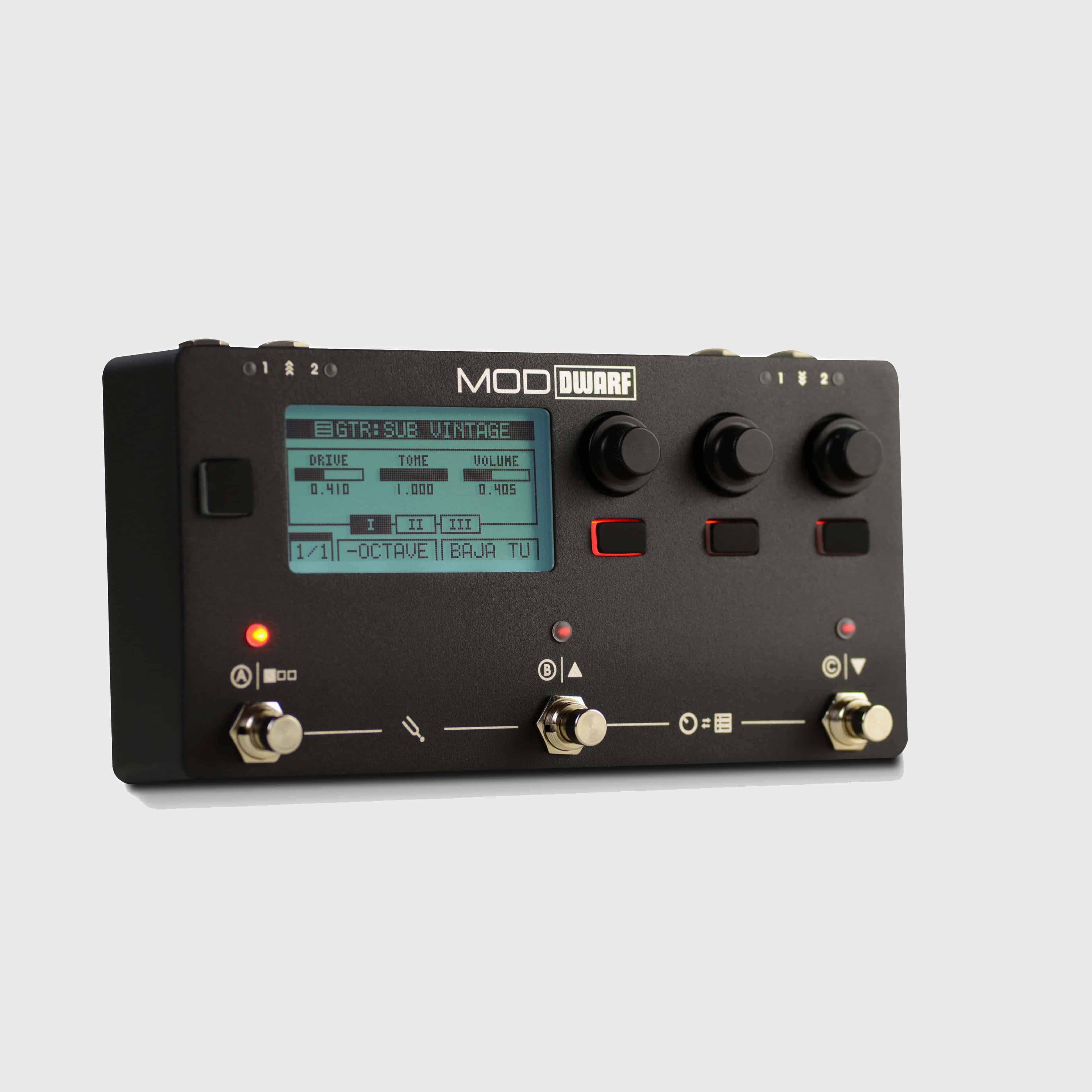 MOD Dwarf – Standalone Multi-Effect Pedal