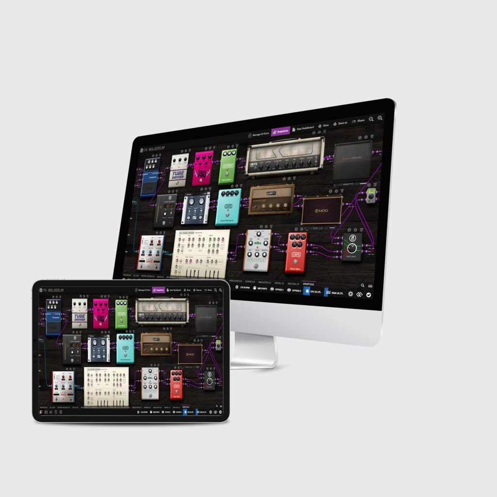 Web UI – modular patching interface