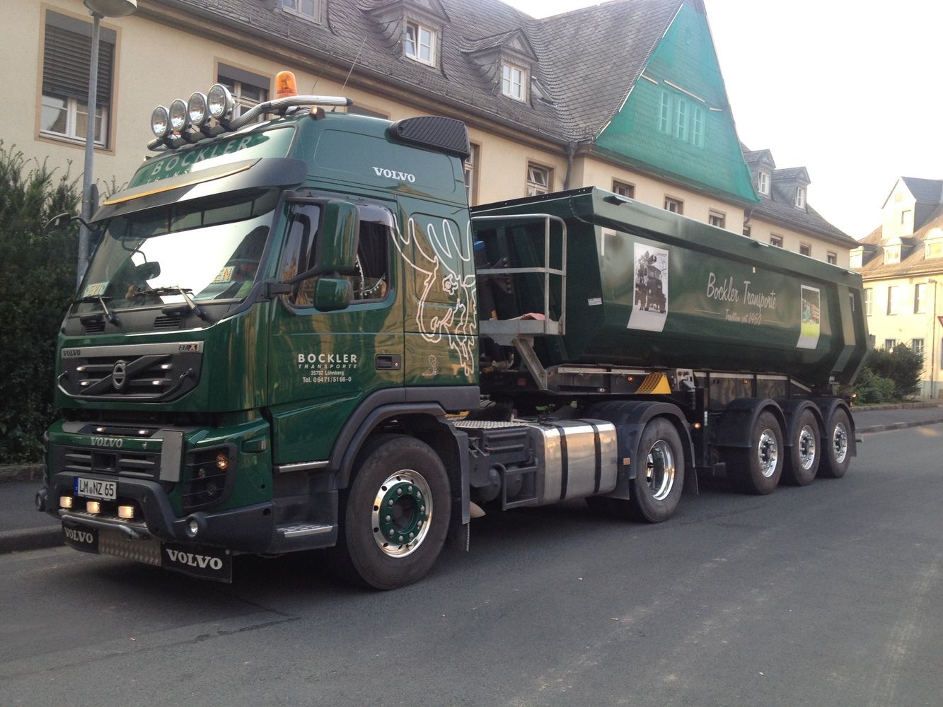 Holz- und Schüttguttransporte