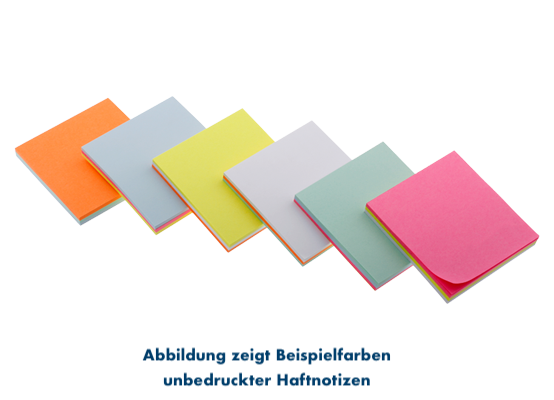 Bunte Klebezettel Neon/Pastell