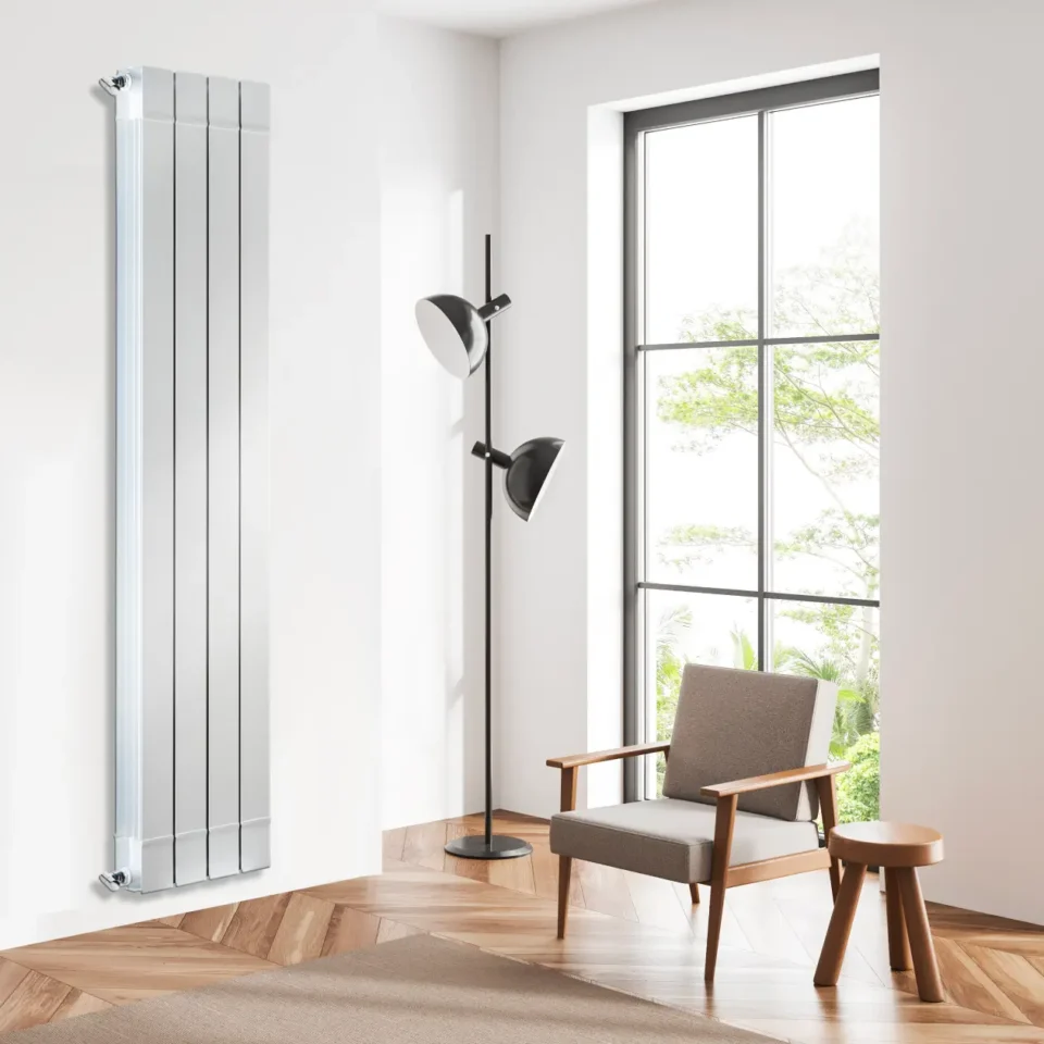 Design-Heizkörper vertikal aus Aluminium (KALIS)