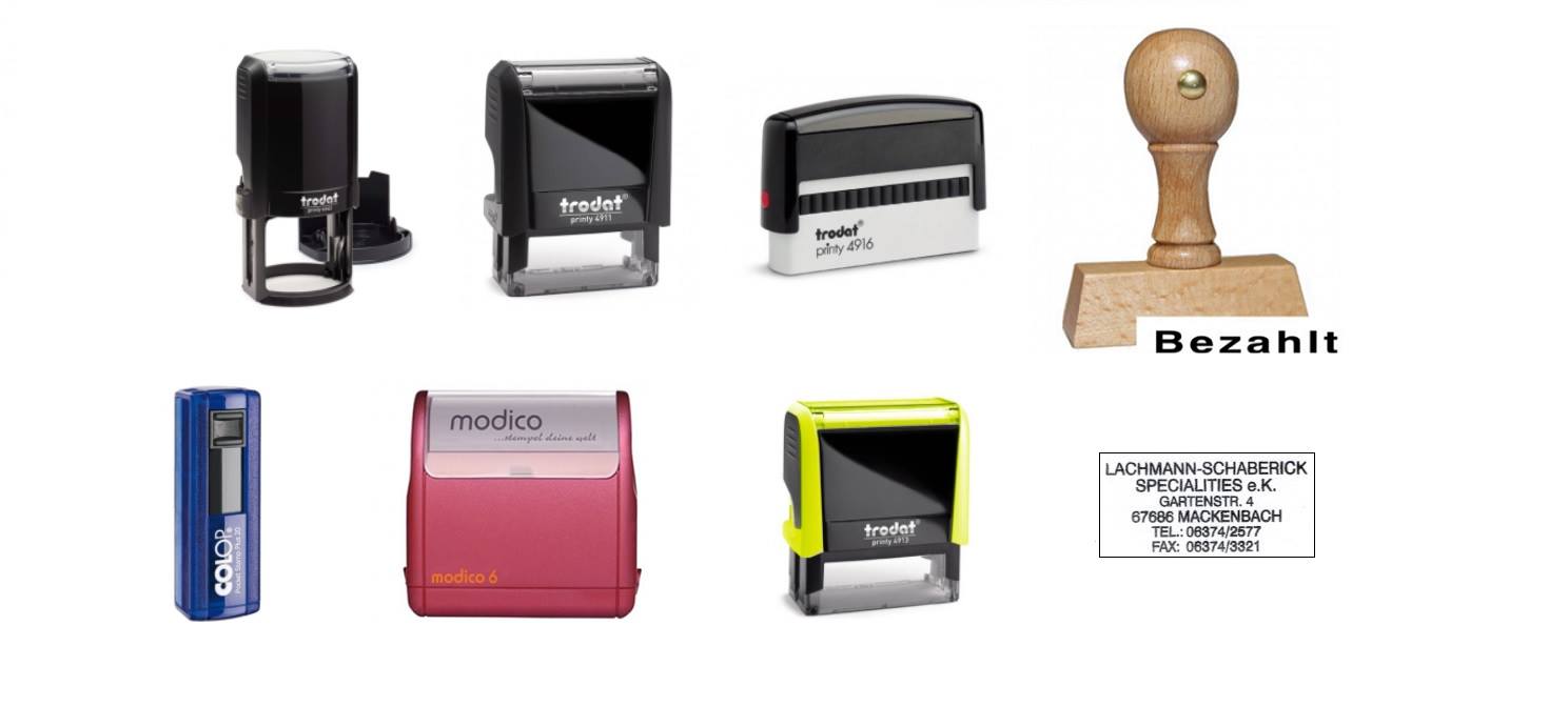 Diverse Stempel