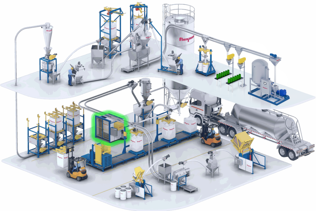 Hydraulischer Big-Bag-Conditioner BLOCK-BUSTER