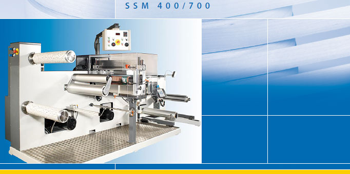 SSM 400/700 Streifenschneid- und Wickelmaschinen