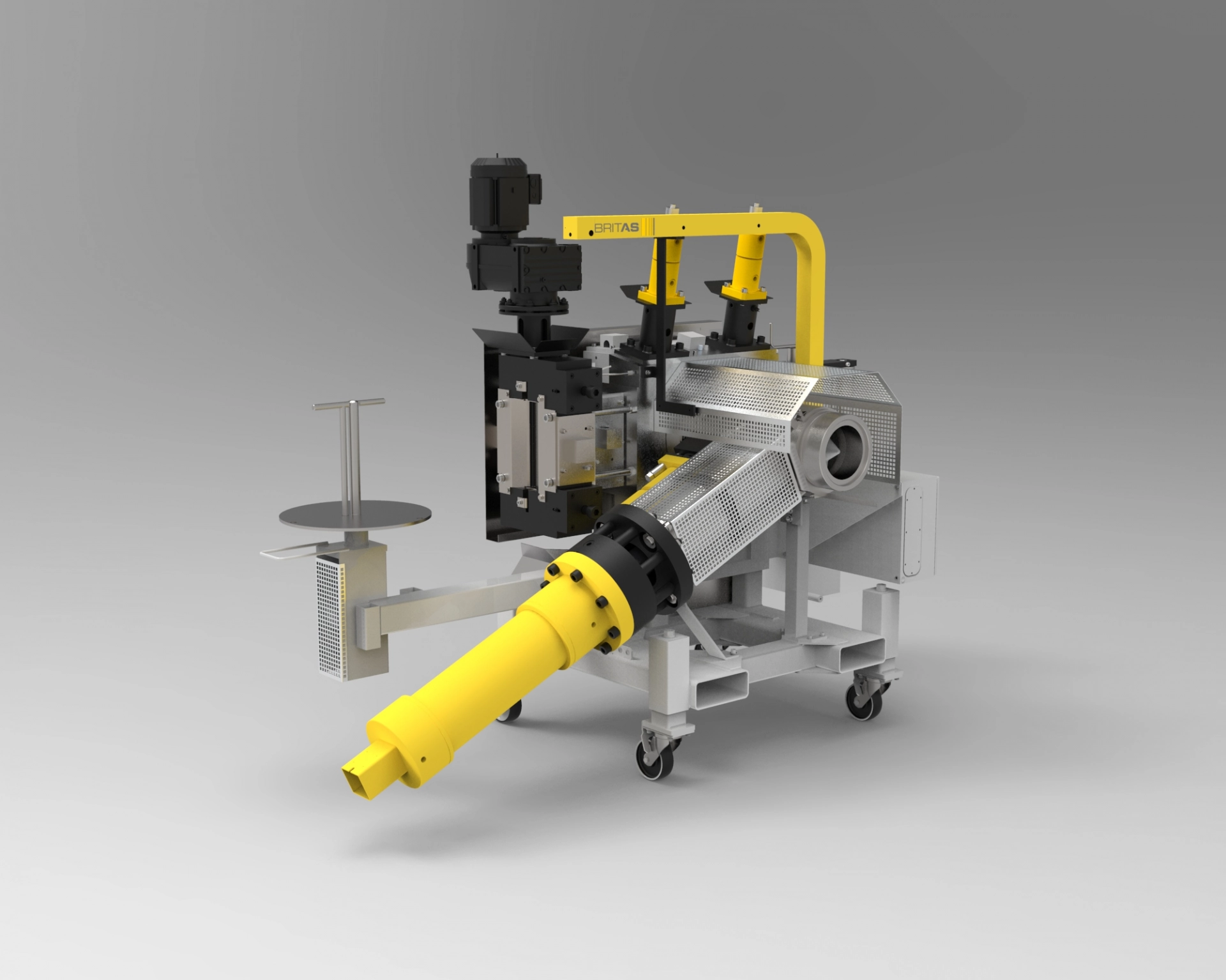 Schmelzefiltrationsanlage ABMF (Bandfilter)