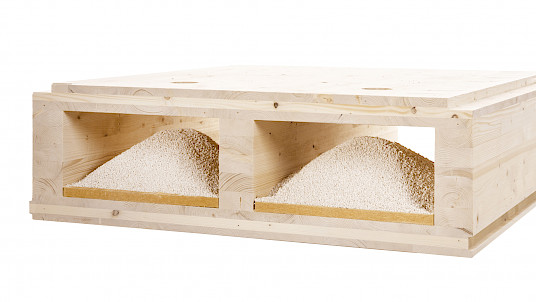CLT BOX – DECKE FS Hohlkastenelement