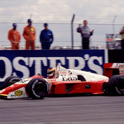 Zakspeed Formel-1-Auto der 1980er Jahre