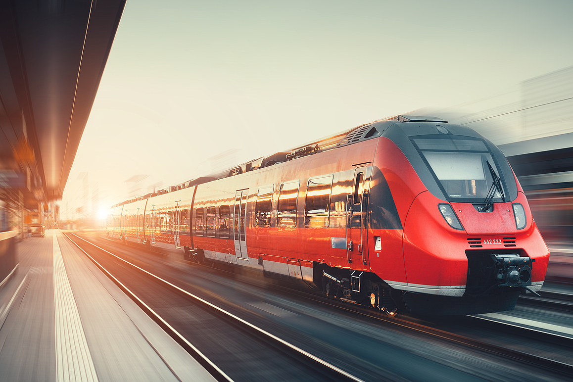 Bahn und Kommunalfahrzeuge