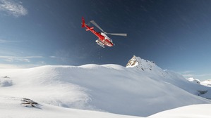 Hubschrauber im Betrieb der Swiss Helicopter Group