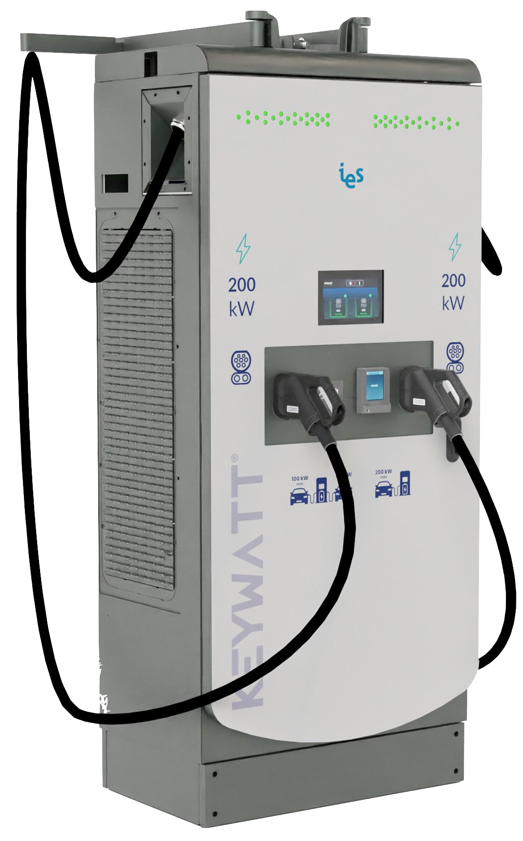Ladesäule Gamme M (50–250 kW)