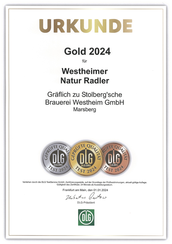 DLG Gold – NaturRadler