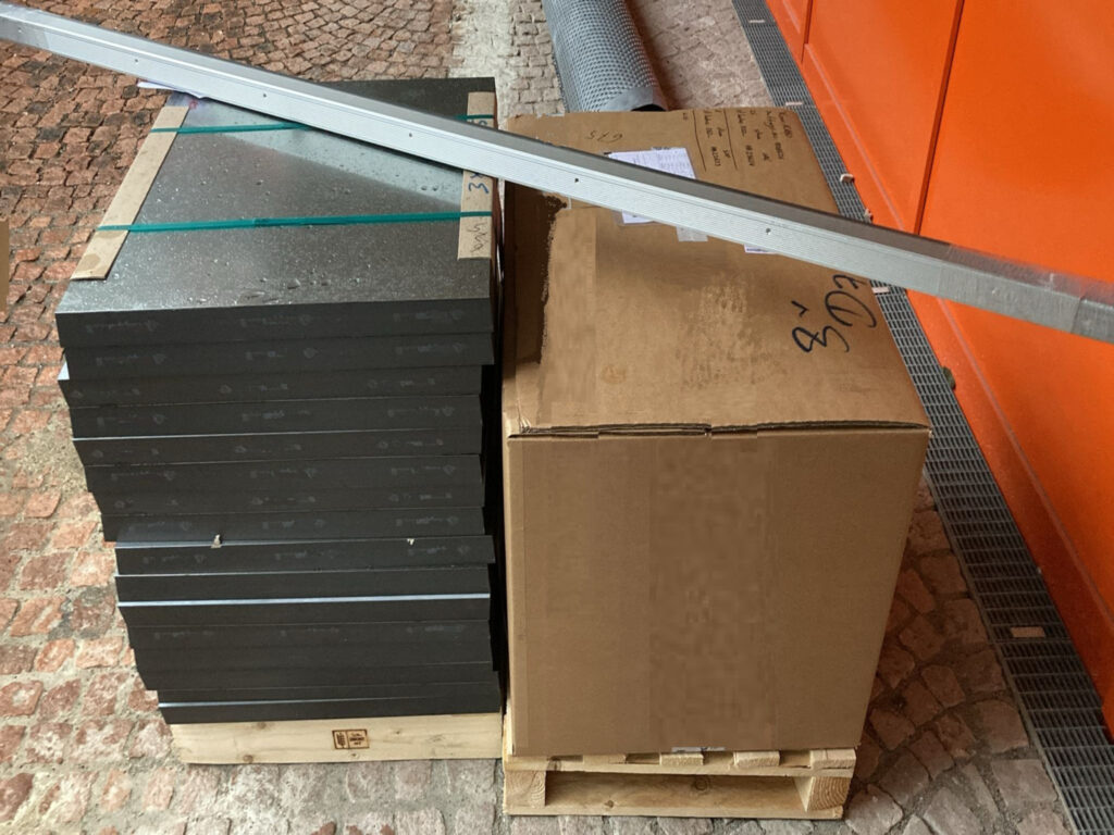 Bausatz Materiallieferung