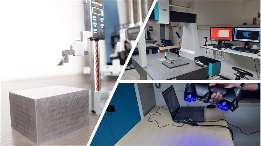Qualitätsmesslabor mit 3D-Messtechnik