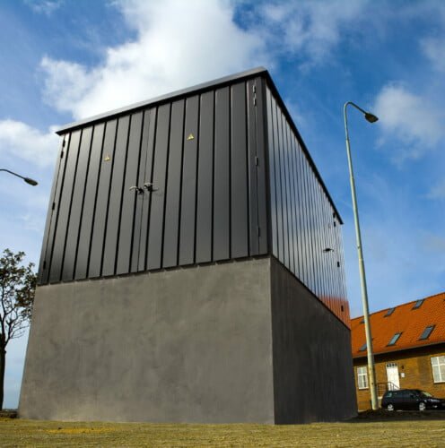 Flood-proof transformer substation, Port of Esbjerg