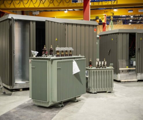 Transformer substation